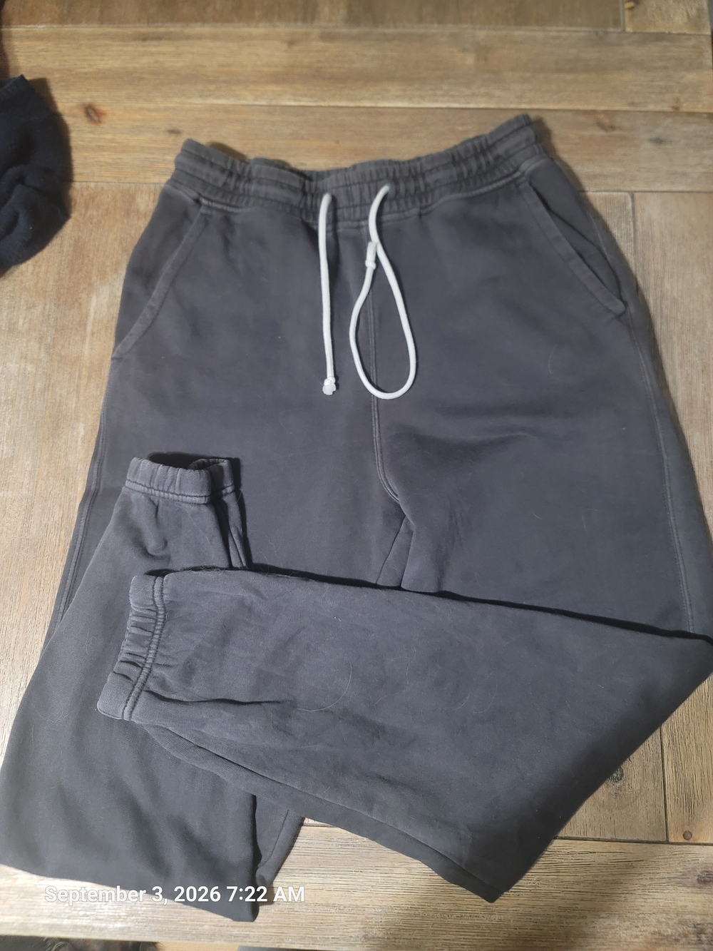 Men's American Eagle Charcoal Gray Drawstring Jogger Pants